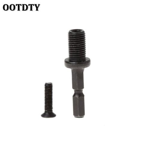 1/4inch 6mm Hex Shank Keyless Drill Bit Chuck Adapter Conver