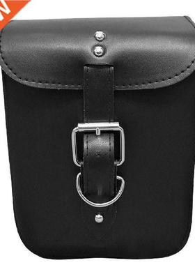 Motorcycle Bag Faux Leather Vehicle Saddle Pouch Handlebar
