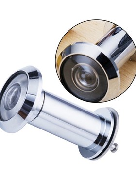 Security Door Eye Spy Hole Peephole Viewer 200° Adjustab