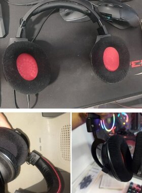 Soft Ear Pads Foam Cushions 1 Pair Compatible with KHX-HSCP