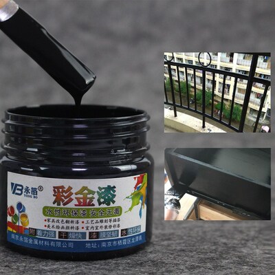 Black Paint Wood Lacquer Metal Varnish Coating for Furniture