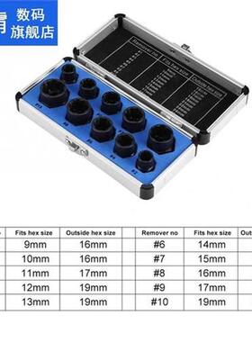 10Pcs 9/10/11/12/1/14/15/16/17/19mm Damaged Bolt Nut Screw
