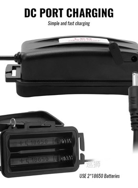 RJ-2190 T6 LED Headlamp 3000LM 3-Mode Zoom Powerful Headligh