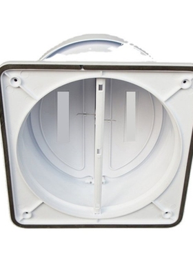 Backdraft Damper Spring-Loaded Butterfly Valve Kitchen Range