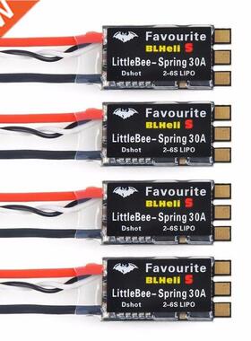 FVT LittleBee 30A BLHeli_S SPRING 2-6S Little Bee 30A ESC DS