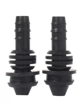 4Pcs DN20 Barbed Bypass Connector with Rubber Washer PE/PVC