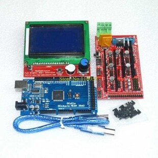 Mega 2560 R3 Mega2560 REV3   1pcs RAMPS 1.4 Controller  RAMP