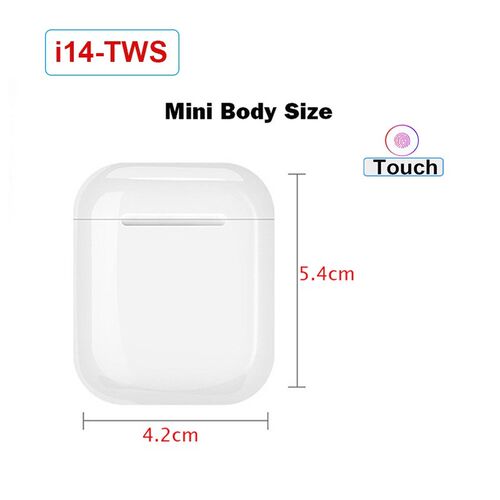 I14 TWS Wireless Bluetooth 5.0 Earphone Headphones Mini Earb