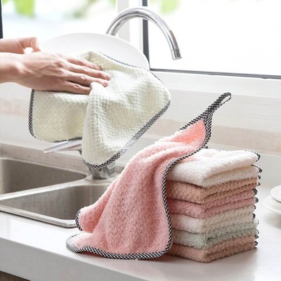 Super Absorbent Kitchen Towels Soft Microfiber Cleaning Clot