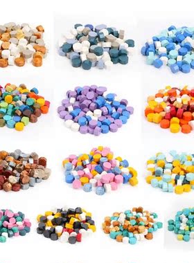 100pcs Sealing Wax Beans Seal Stamp Beads for Envelope Weddi