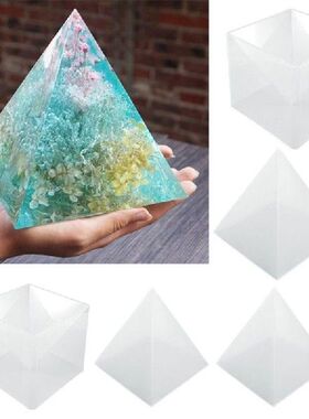 DIY Pyramid Resin Mold Set Large Silicone 3D Pyramid Molds