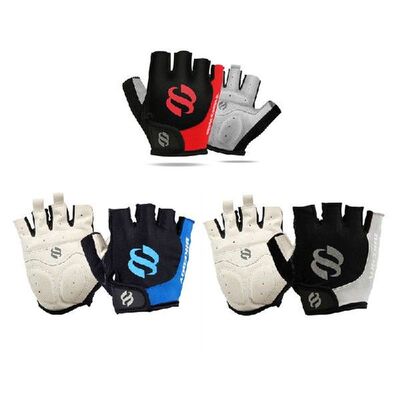 1 Pair Cycling Bike Gloves Half Finger Road Mountain Sport
