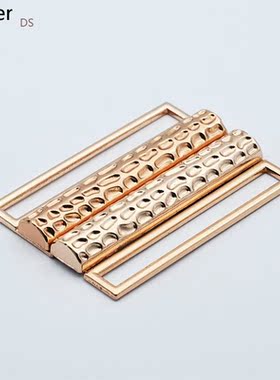 50 Mm Rectangle Metal Combined Fastener Buckle Button for Wi