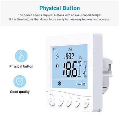 Floor Heating & Fan Coil for 2 Pipe System Thermostat