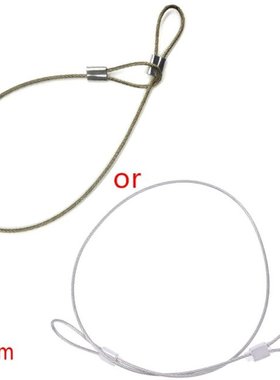 Safety Strap Stainless Steel Tether Lanyard Wrist Hand 30cm