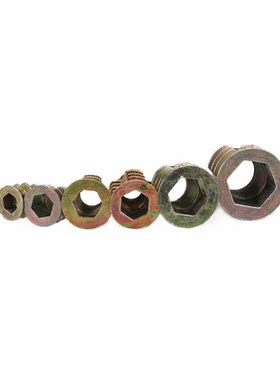 80PCS M4 M5 M6 M8 M10 Zinc Alloy Thread For Wood Insert Nut