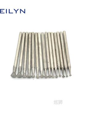 80pcs/set 2.35mm shank grinding bits dremel tools polishing
