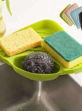 accessories sink corner storage rack sponge holder w