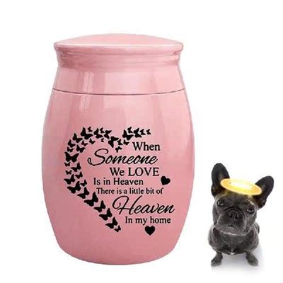 Pet Urns Aluminum Alloy Keepsake Memorial Urns Mini Funeral