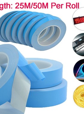 25m Multiple Widths Double Sided Transfer Heat Tape Thermal