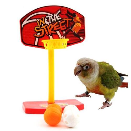 New 3pcs Balls Pet Birds Chew Toy Parakeet Bell Balls