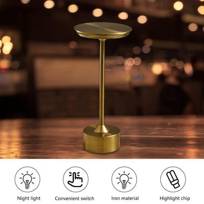 LED Desktop Decor Light Rechargeable Battery Touchable