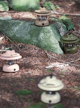 LED Camping Lantern Portable Tent Lighting Lantern Vintage