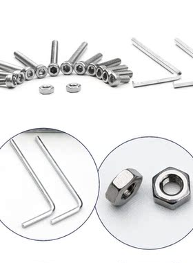 Stainless Steel 440PCS Cylinder Head Hexagon Hex Screws &amp