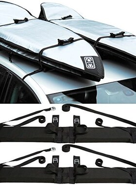 Auto Soft Roof Rack 2 Pieces/Set Black Luggage Easy Rack Loa