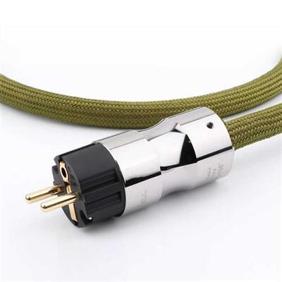 D503 OFC pure copper Power Cable audio Power Cord with kril