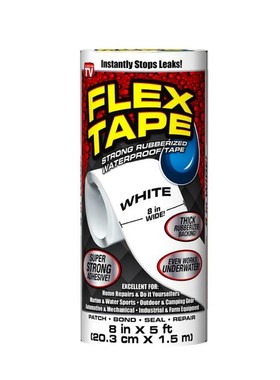 Black/White Super Strong Waterproof Tape Stop Leak Seal Crac