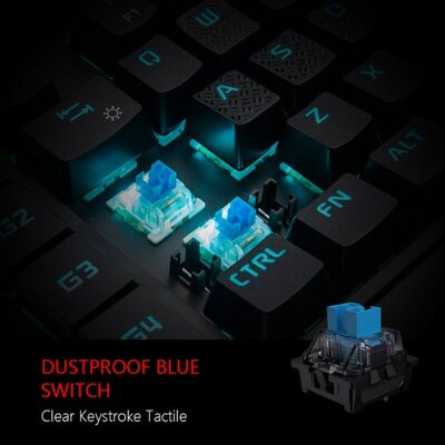 Popular Game Keyboards One-handed Wired 35 Keys RGB Luminous