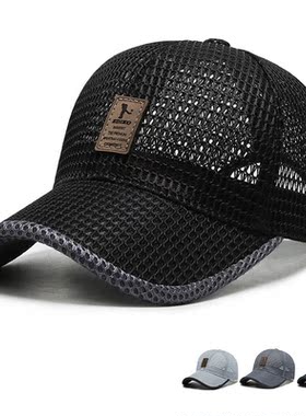 Summer Unisex Men fishing Baseball Caps Women Breathable Mes