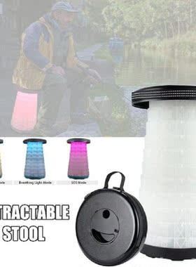 Bangku Dapat Ditarik Kursi Lipat Berkemah Portabel Kursi