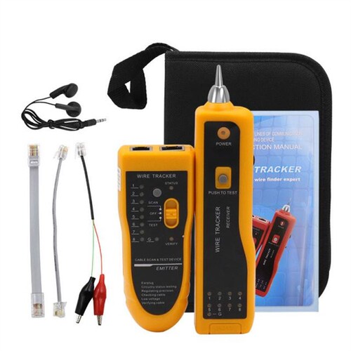 NEW Network Cable Tester Diagnose Tone Cat5 Cat6 RJ45 Line F