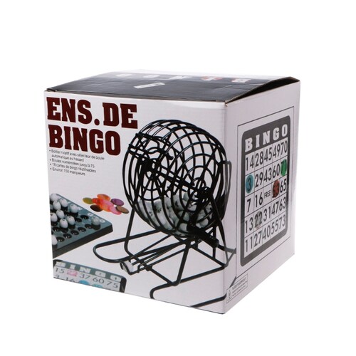 Bingo Game Set Lottery Numbers Picking Lucky Machine Fun