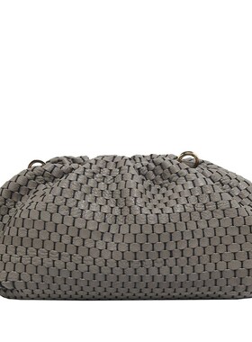 New Trend Handbag 2020 Clutch Bag Women Genuine Leather Kni