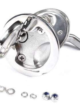 16 Stainless Steel Marine Handle Ring, Deck Box Cover Door