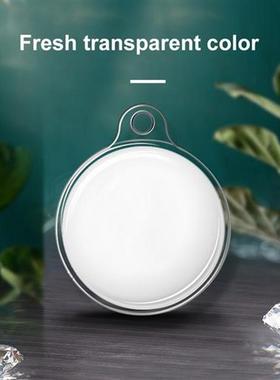 Transparent Silicone Cover Keychain For AirTags Shockproof A