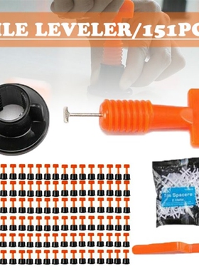 151x Floor Wall Tile Levelling System Leveler Tools Kit Reus