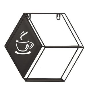 Floating Shelves Wall Mounted Hexagonal Floating Shelves