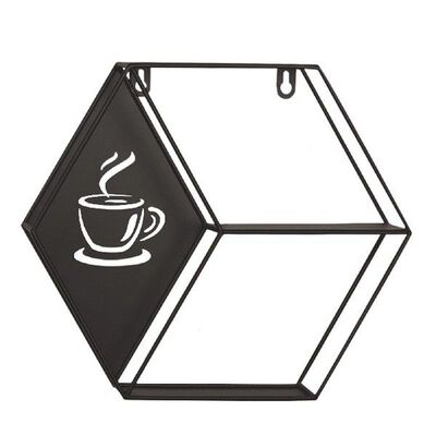 Floating Shelves Wall Mounted Hexagonal Floating Shelves