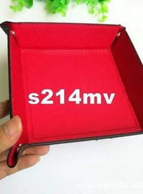 pc Dice Rollin Tray Leather Collapsible Dice Tray Ke