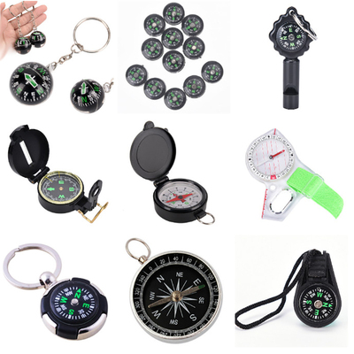 Outdoor Camping Hiking Plastic Compass Compass Proportional