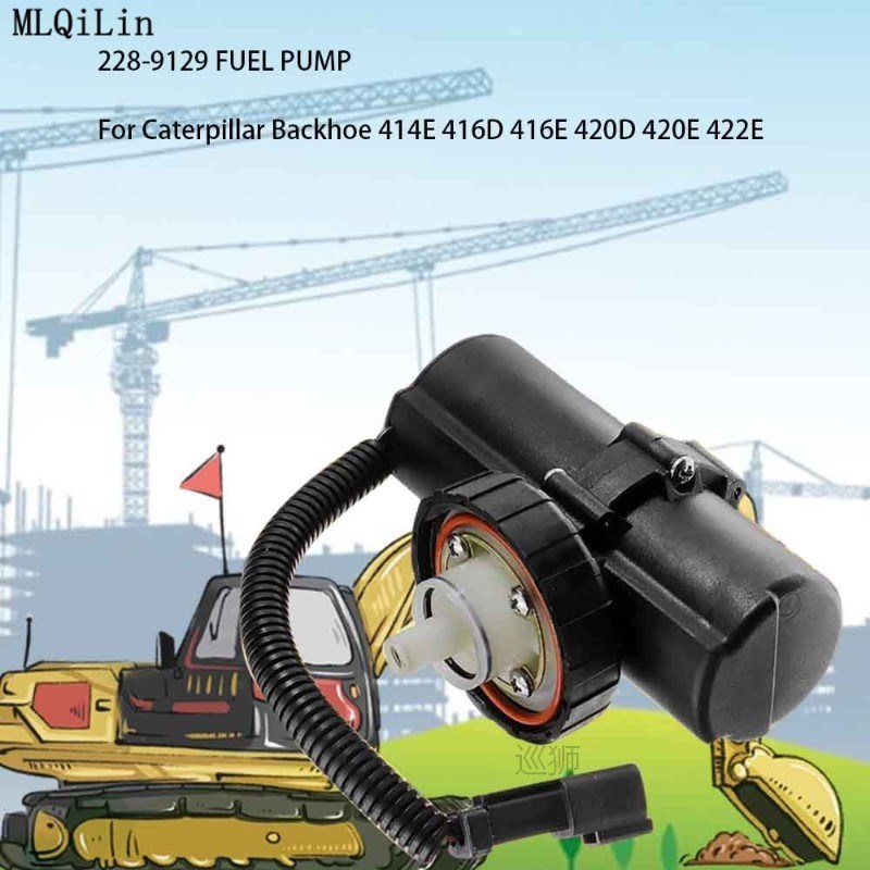 Electric Fuel Pump 228-9129 2289129 For Caterpillar Backhoe