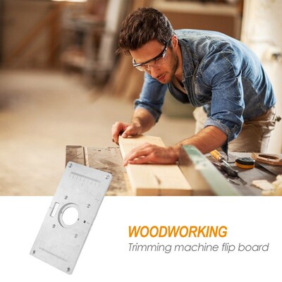 Woodworking Benches Trimmer Insert Plate Machine Easily Carr