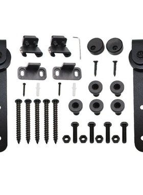 Household Wood Door Sliding Bar Sliding Rollers Track Smooth