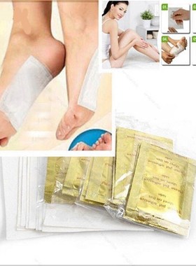 20pcs/lot Gold Premium Kinoki Detox Foot Pads Organic Herbal