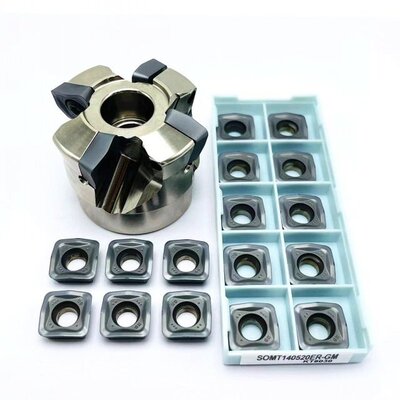 MFH Milling Fast Feed Cutter SOMT140520-GM Cnc Hardened Asei