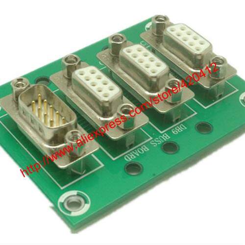 DB9 male to female D-SUB Buss Board Interface Module with D